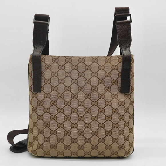 🍓GUCCI GG Canvas Messenger Bag - Picture 3 of 13